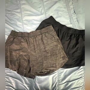 TWO pairs of “all in motion” women’s size medium shorts